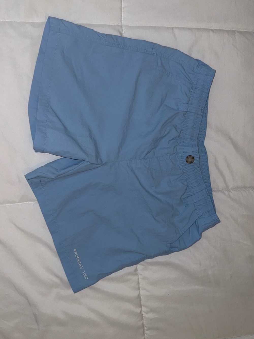 Properly Tied Boys Mallard Short Powder Blue size M